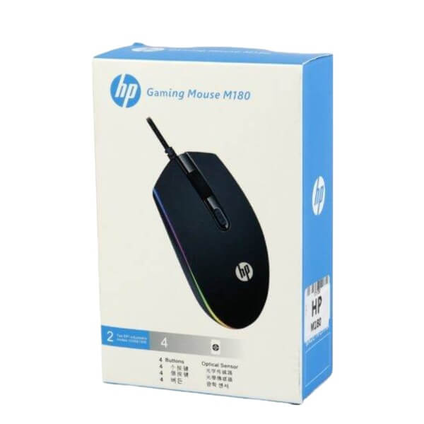 HP Wired Gaming Mouse M180