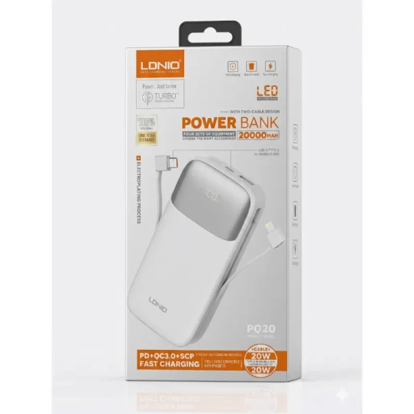 بور بانك LDINO PQ20 20w 20000m