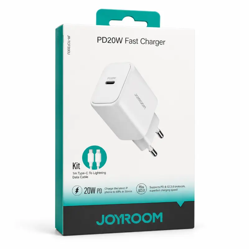 شاحن جيروم اصلي JR-TCF20EU 20W