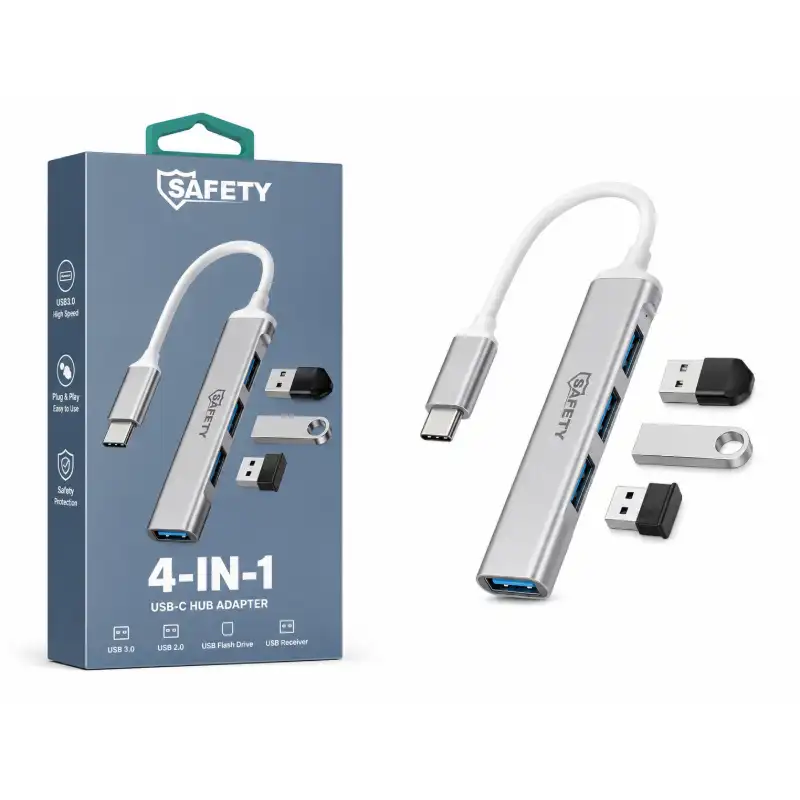 هب 4IN1 TC-41 تايب سي 4 PORT
