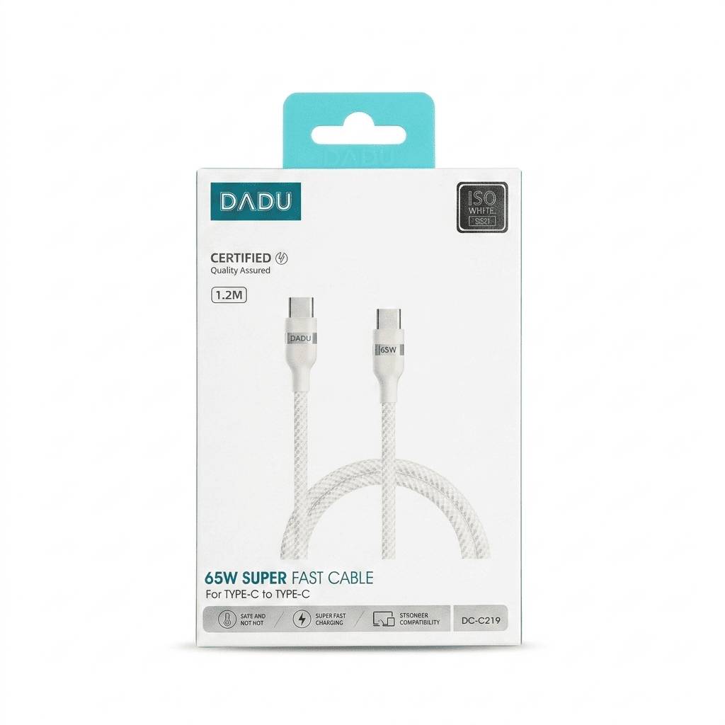 DADU DC-C219 65W Super Fast Type-C to Type-C Cable (1.2M)