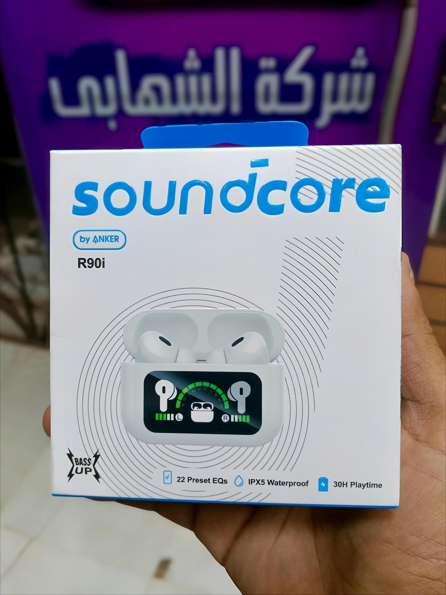 R90i LCD سماعه ايربودز