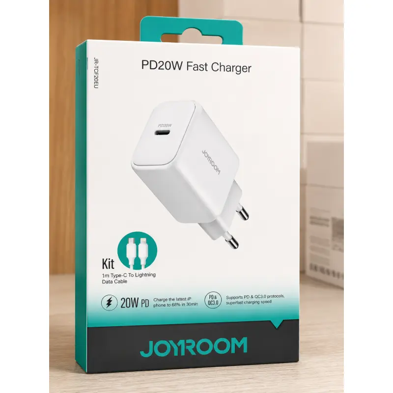 شاحن جيروم اصلي JR-TCF20EU 20W